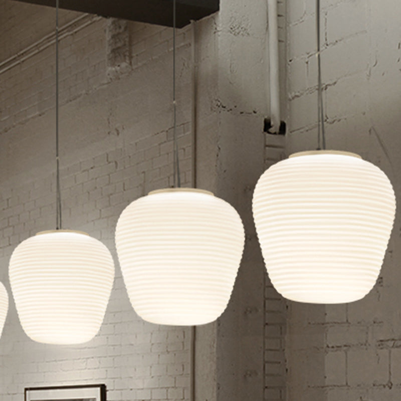 RibbedGlow – Modern Glass Lamp