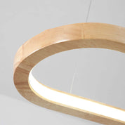 OzawaStyle - Modern pendant lamp made of metal and wood