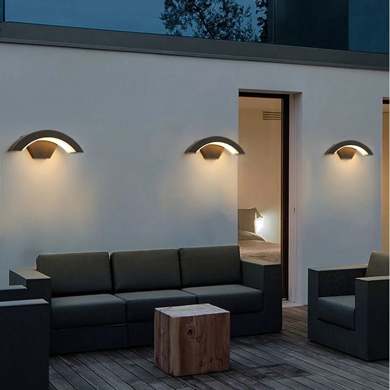 VistaGleam - Modern Waterproof Wall Light
