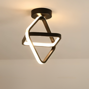 Modern LED Ceiling Light - 2 Rings