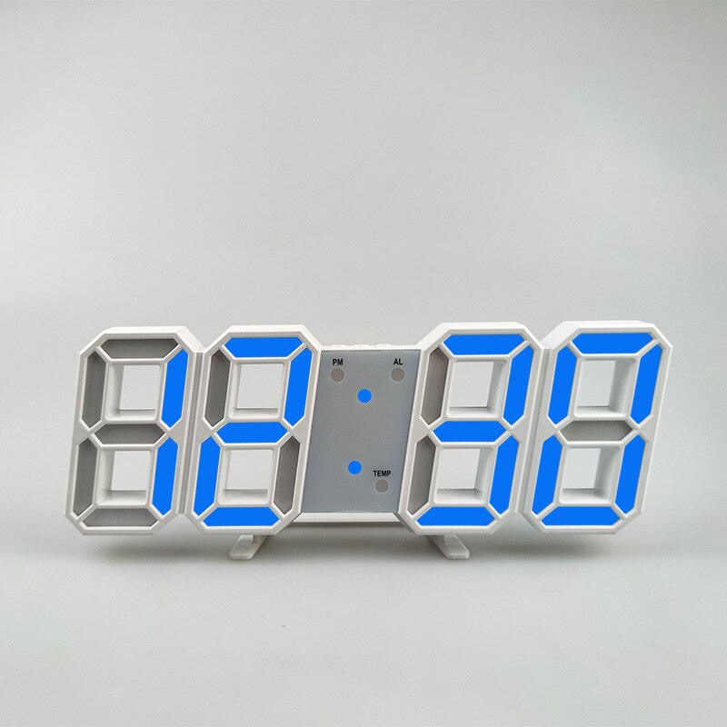 GlowMaster - LED Digital Wall Clock with Modern Features