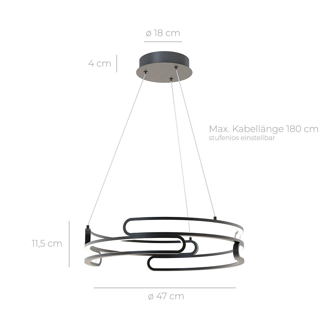 Metalis - Elegant Metal Pendant Light
