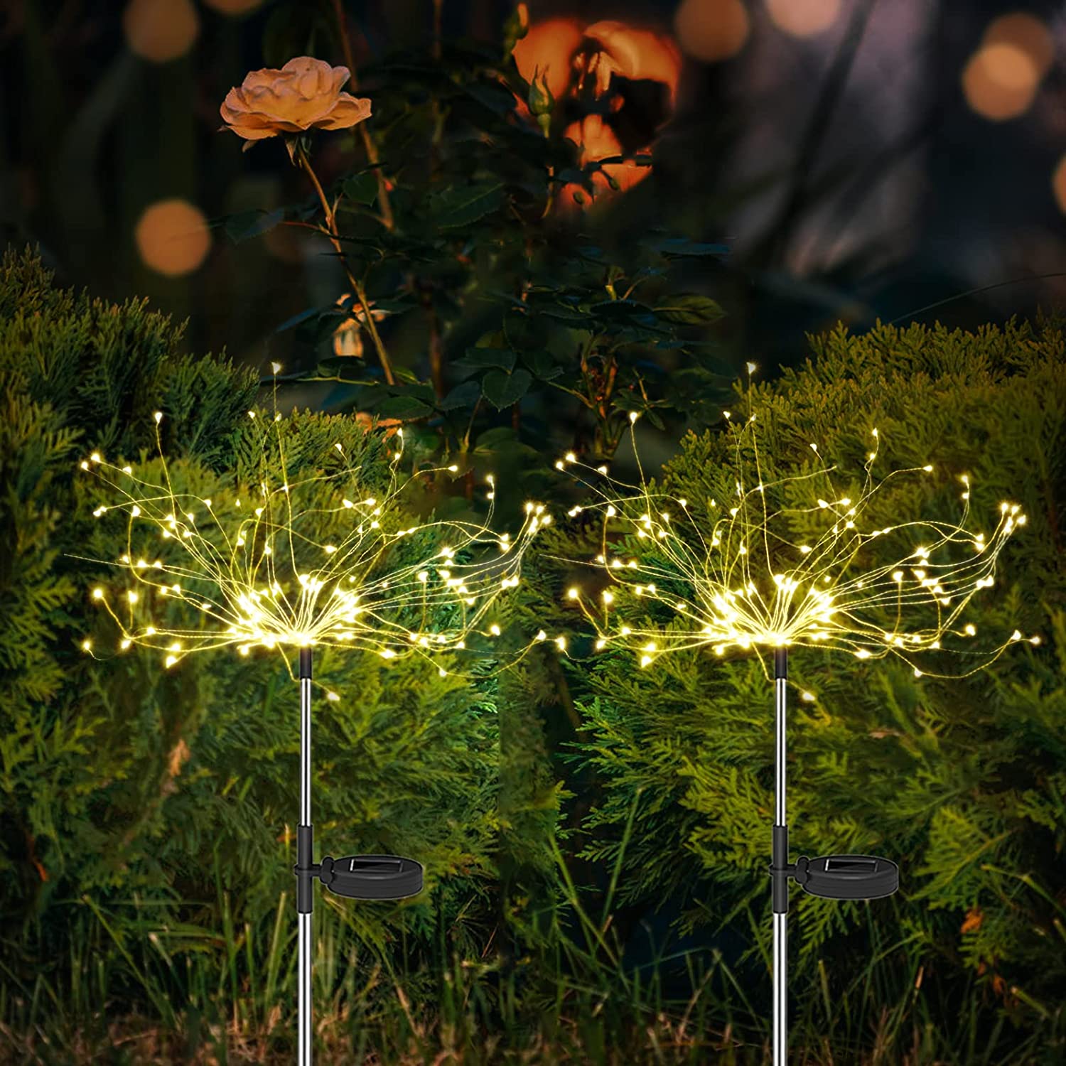Solarsparks - Solar Lamps for Outdoors in Firework Style