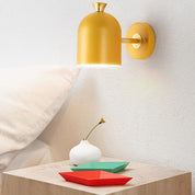 Modern Macaron Metal Cylinder Wall Light with 1 Bulb