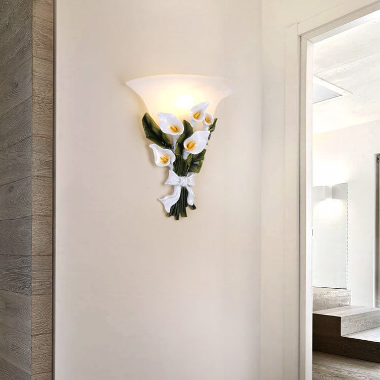 FloraLight - Wall Lamp with 1 Arm and Bush Shape