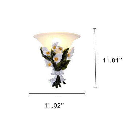 FloraLight - Wall Lamp with 1 Arm and Bush Shape