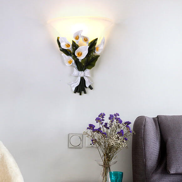 FloraLight - Wall Lamp with 1 Arm and Bush Shape