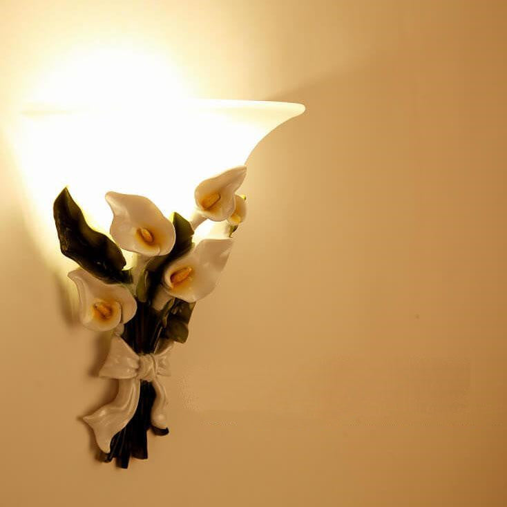 FloraLight - Wall Lamp with 1 Arm and Bush Shape
