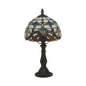 LightBreeze - Tiffany-style lamp made of coloured glass with lead lines