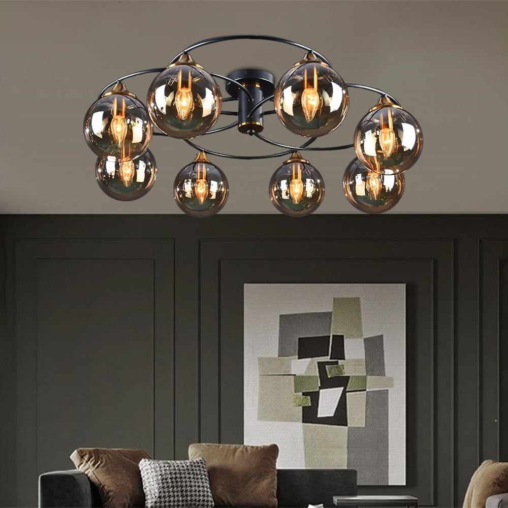 Valentina Vintage Round LED Ceiling Lamp