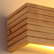 GlowWood - Rectangular Waterproof LED Nordic Wall Lamp Mirror Lighting
