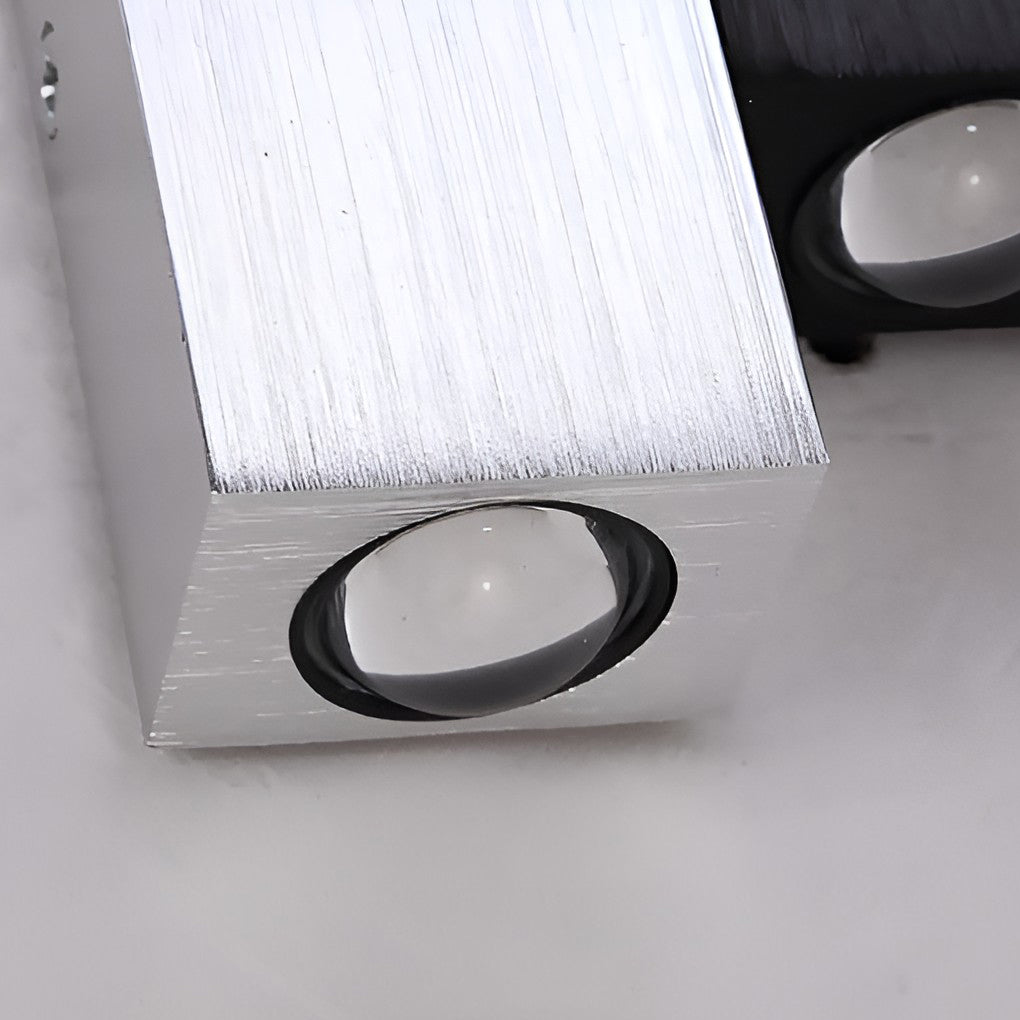 LumiLuxe - Rectangular LED Up and Down Lights Modern Wall Lamps