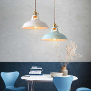Morandi Modern LED Pendant Light in Metal for Colourful Living