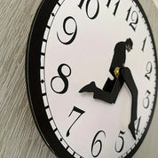 TimeChic - Ministry of Funny Running Wall Clock