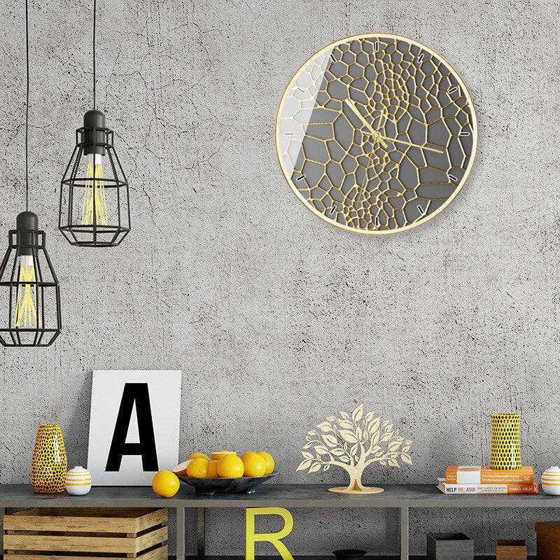 NordicTime - Stylish Nordic Wall Clock with Minimalist Design