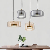 VerreElegance - Modern Pendant Light for Hotel Interiors
