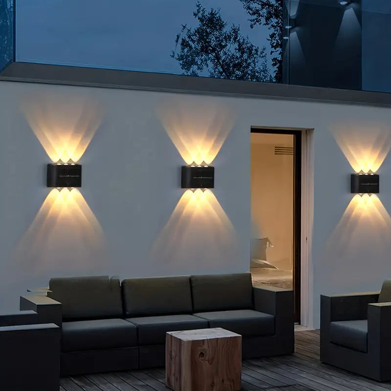 SunGlow - Stylish & Eco-Friendly Outdoor Wall Light