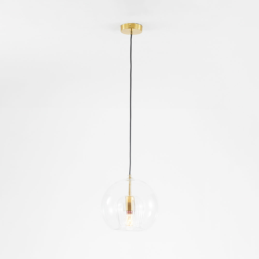 AmberSphere - Elegant Pendant Light
