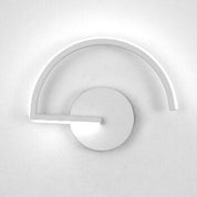 LumiLine - Modern Aluminium LED Wall Lamp with Minimalist Curves