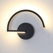 LumiLine - Modern Aluminium LED Wall Lamp with Minimalist Curves