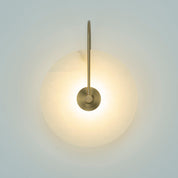 LED Wall Lamp Alabaster - Timeless Elegance for Your Wall