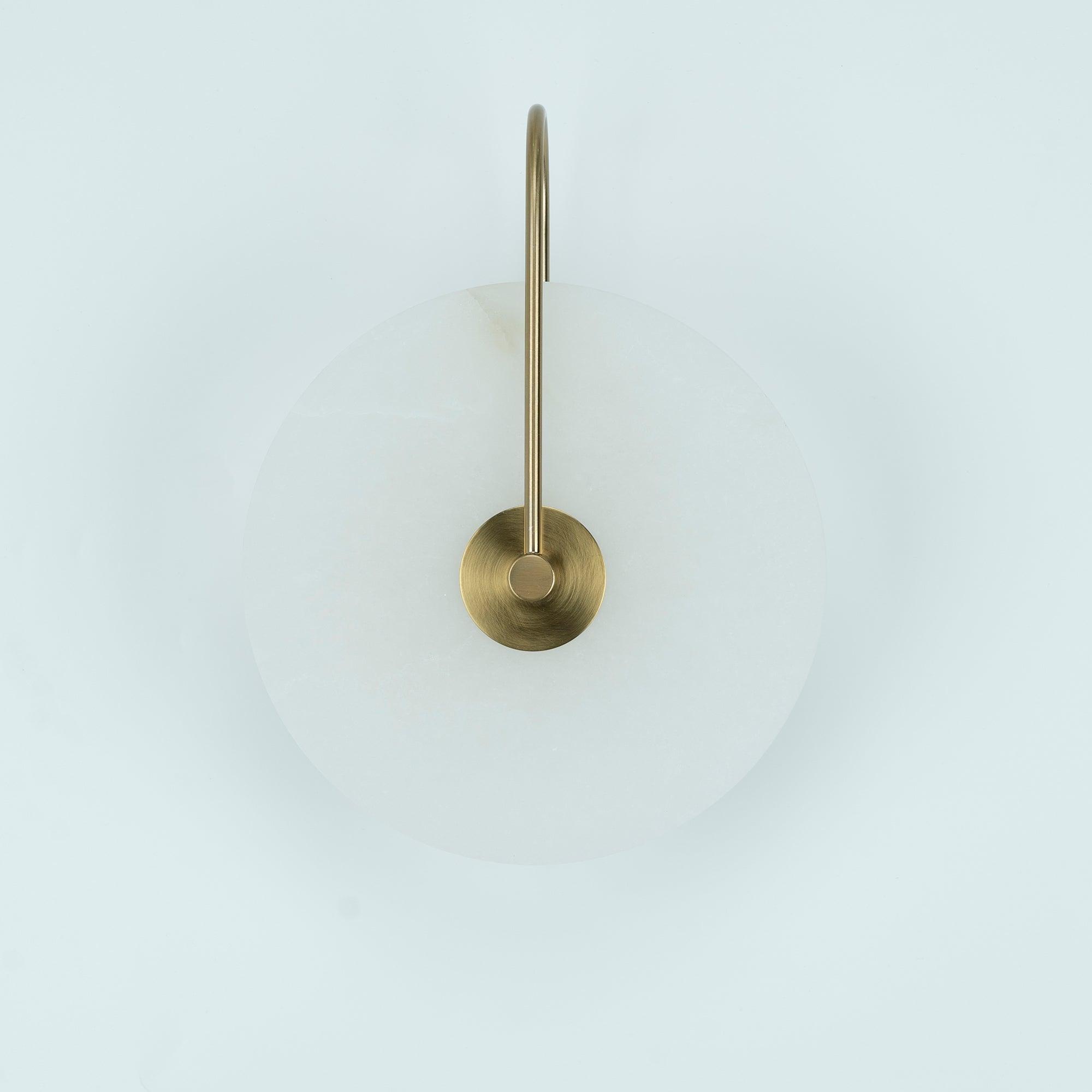 LED Wall Lamp Alabaster - Timeless Elegance for Your Wall