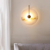 LED Wall Lamp Alabaster - Timeless Elegance for Your Wall