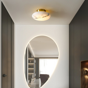 OvaleLuxe - Alabaster Wall Light for a Refined Interior