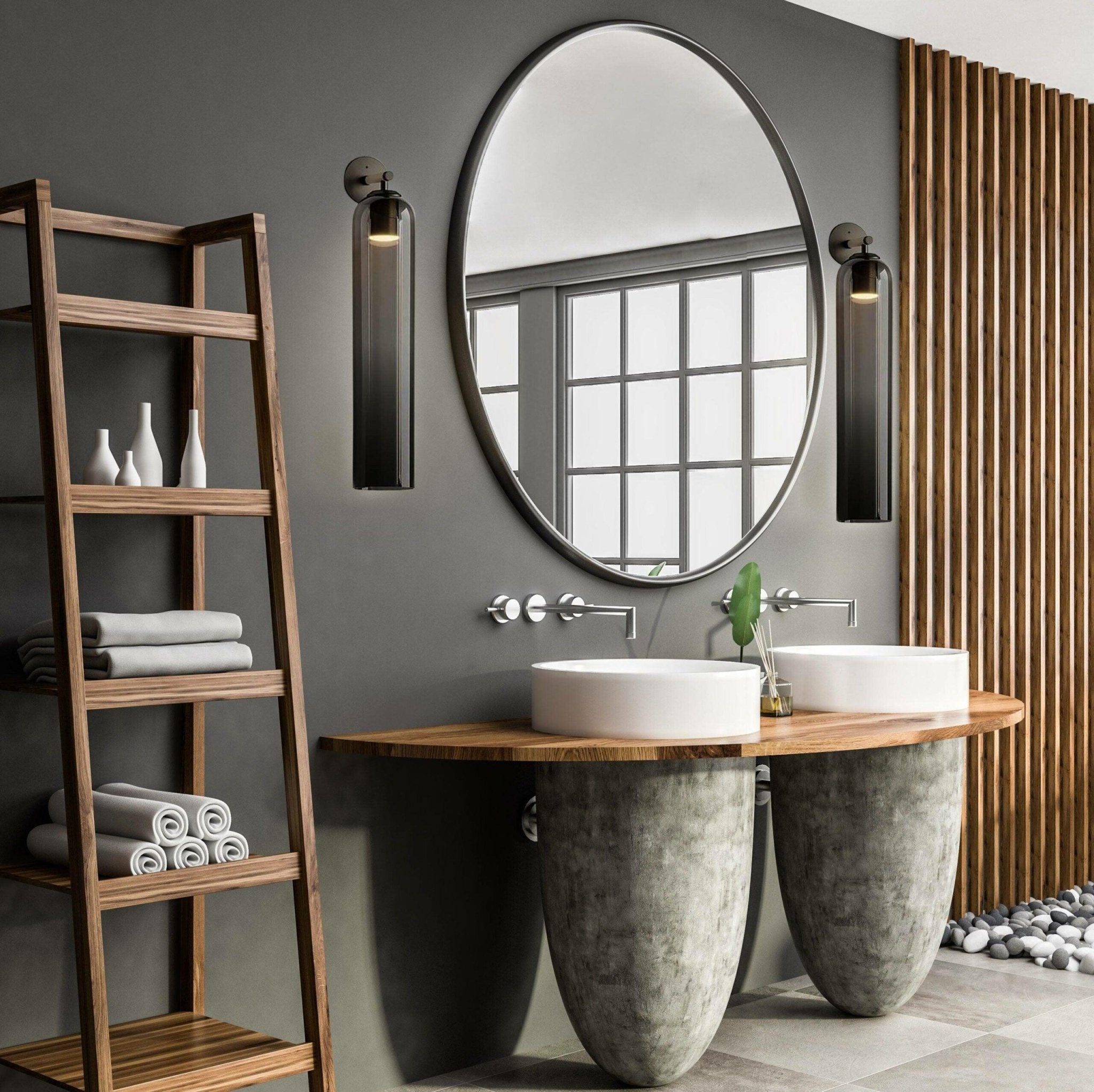 Modern Glass Wall Light