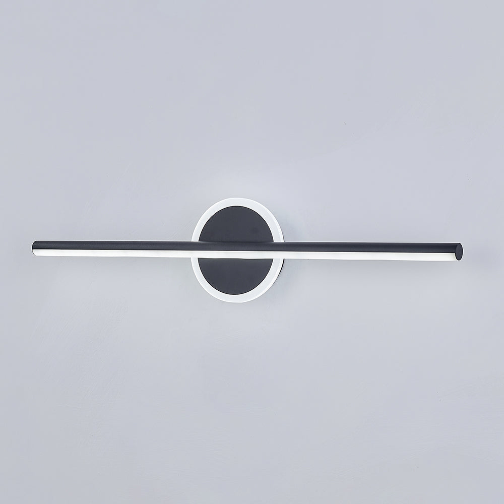 Leigh Modern Round/Square LED Wall Light Black/Gold Metal/Silicone Living/Sleeping/Bathroom