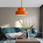 RetroSphere - Design Orange Pendant Light