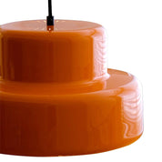 RetroSphere - Design Orange Pendant Light