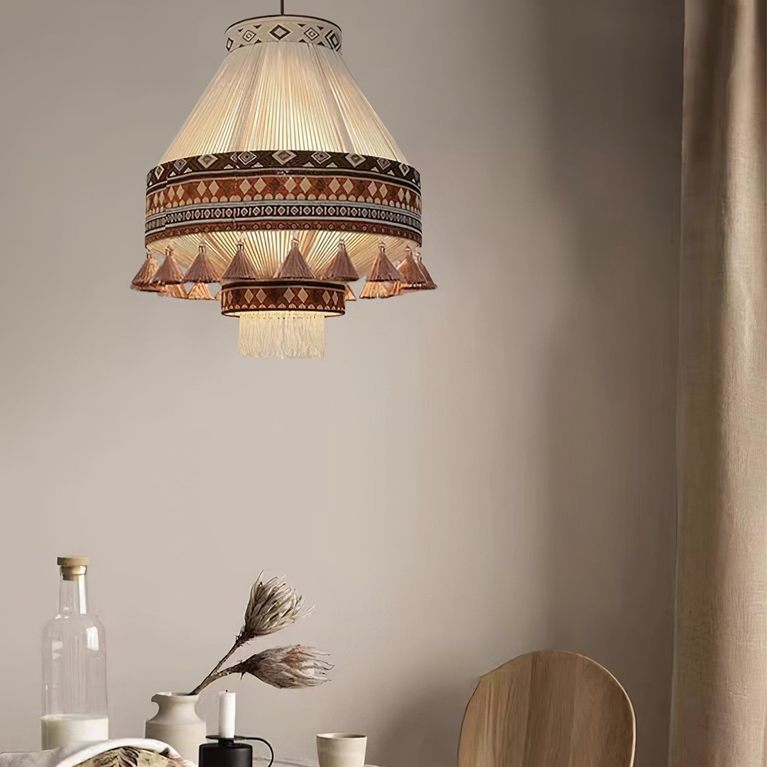 Bohemian – Pendant Lamp with Fringe