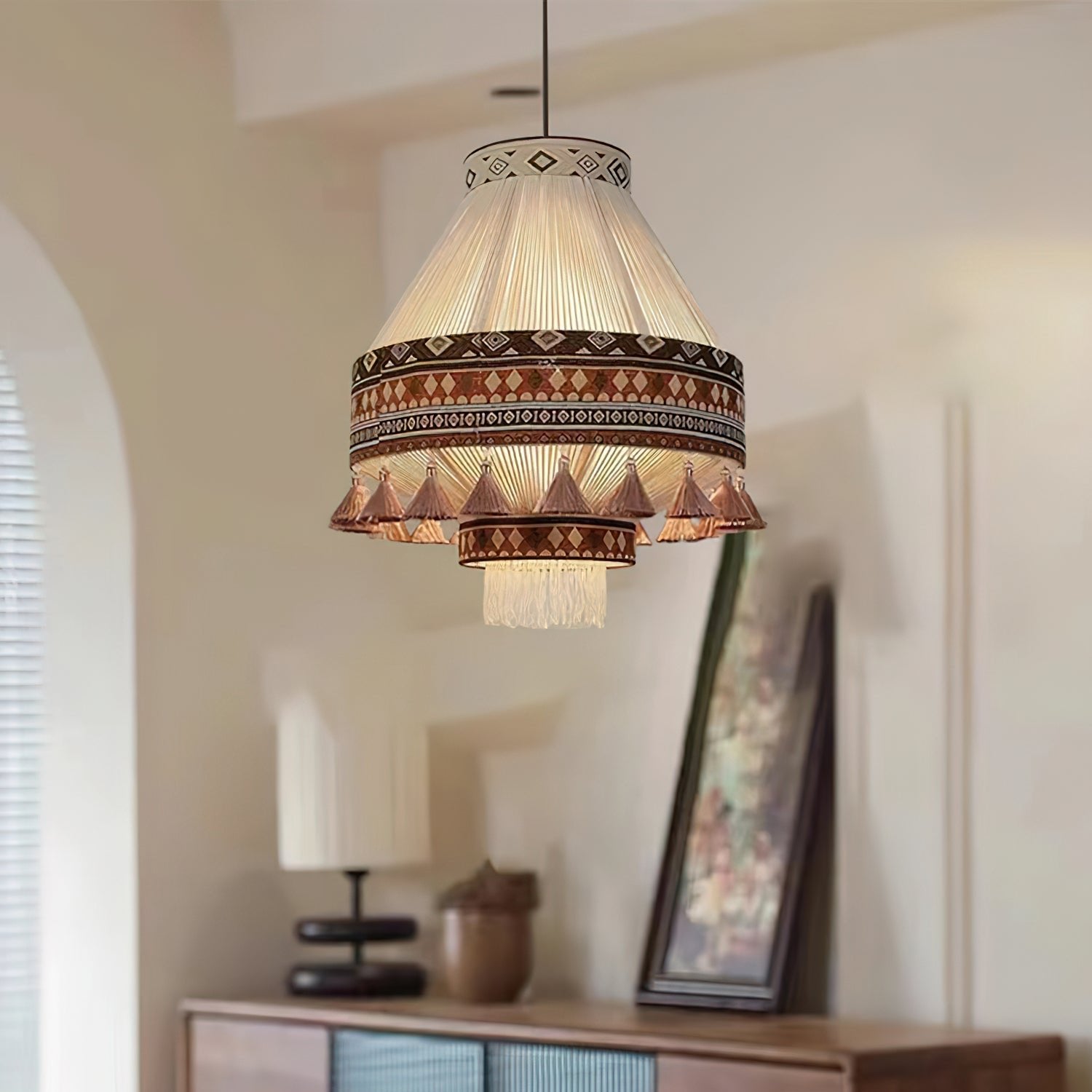 Bohemian – Pendant Lamp with Fringe