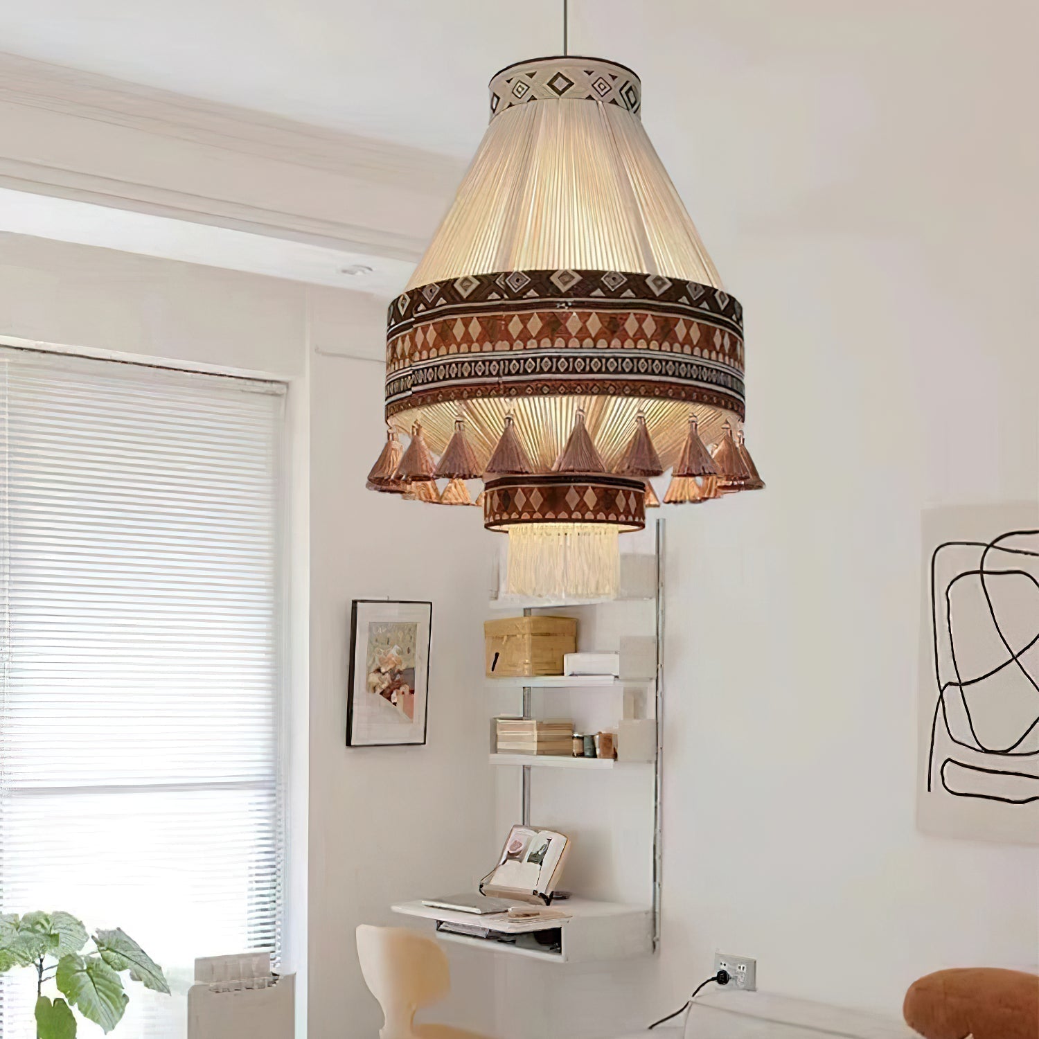 Bohemian – Pendant Lamp with Fringe