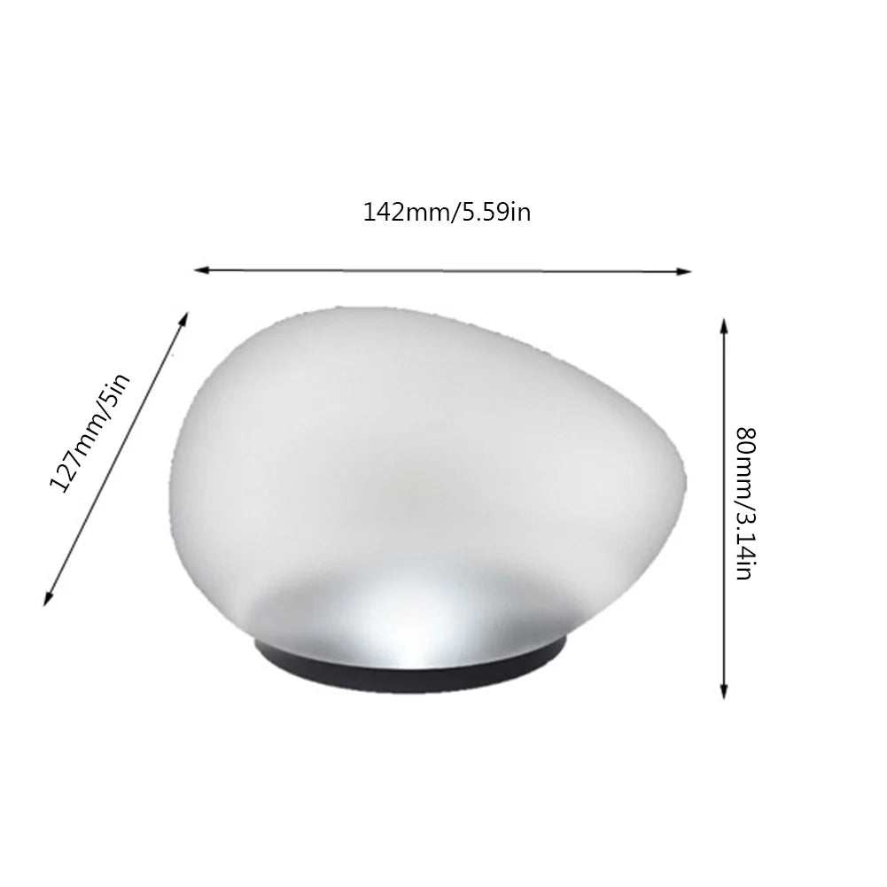 SolarGlow - Solar Pebble Stone Lamp