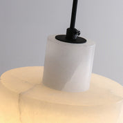 MarbreSimplicite - Scandinavian Pendant Light in White Marble