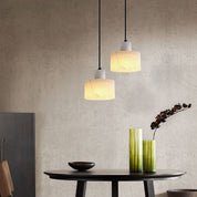 MarbreSimplicite - Scandinavian Pendant Light in White Marble
