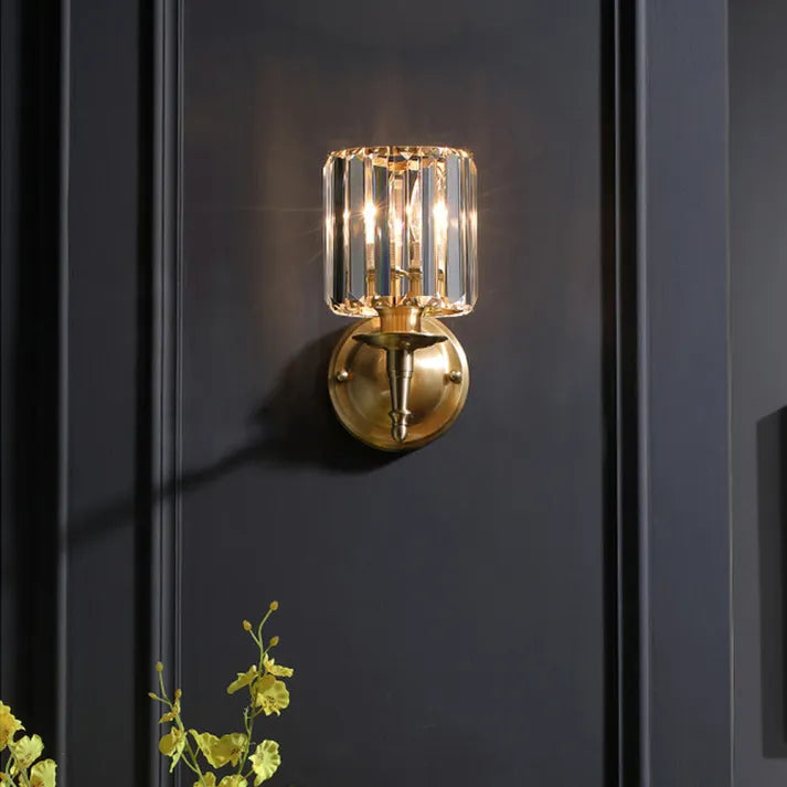 Vintage – Luxe Crystal Wall Lamp