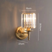 Vintage – Luxe Crystal Wall Lamp