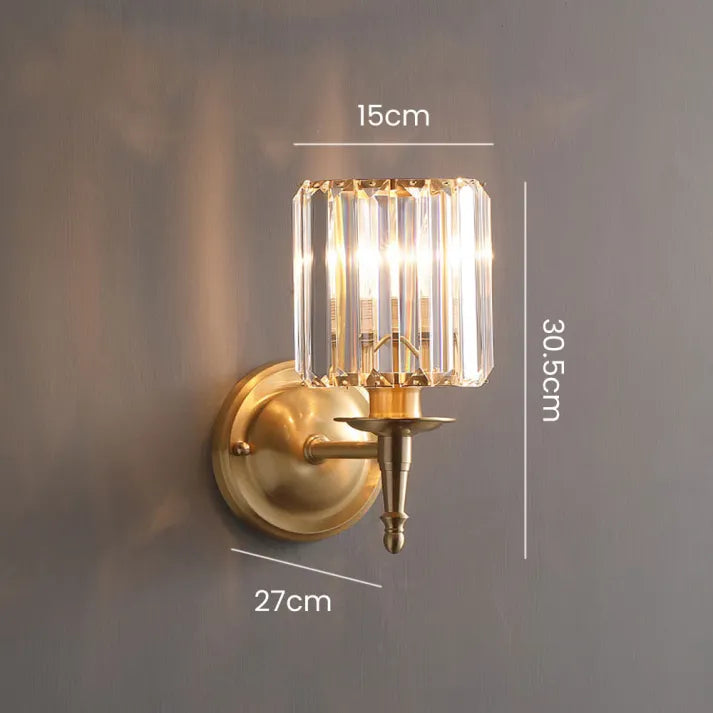 Vintage – Luxe Crystal Wall Lamp