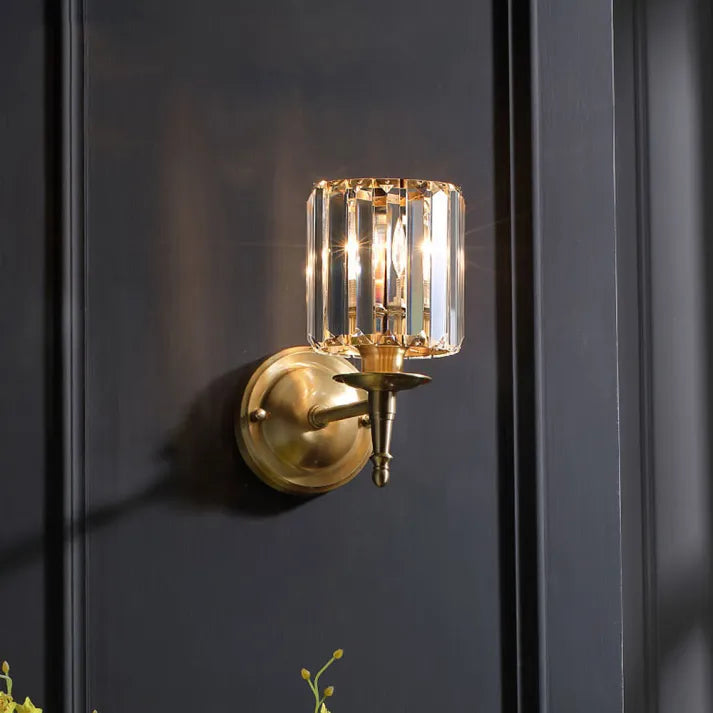Vintage – Luxe Crystal Wall Lamp