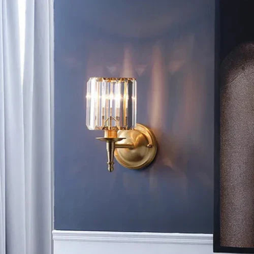 Vintage – Luxe Crystal Wall Lamp