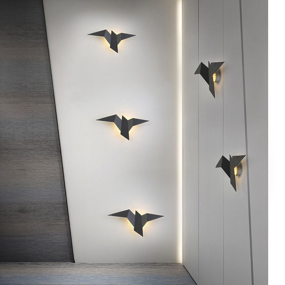 Bird-Shaped Wall Lamp by Creative Iron - An Artistic Touch for Your Interior