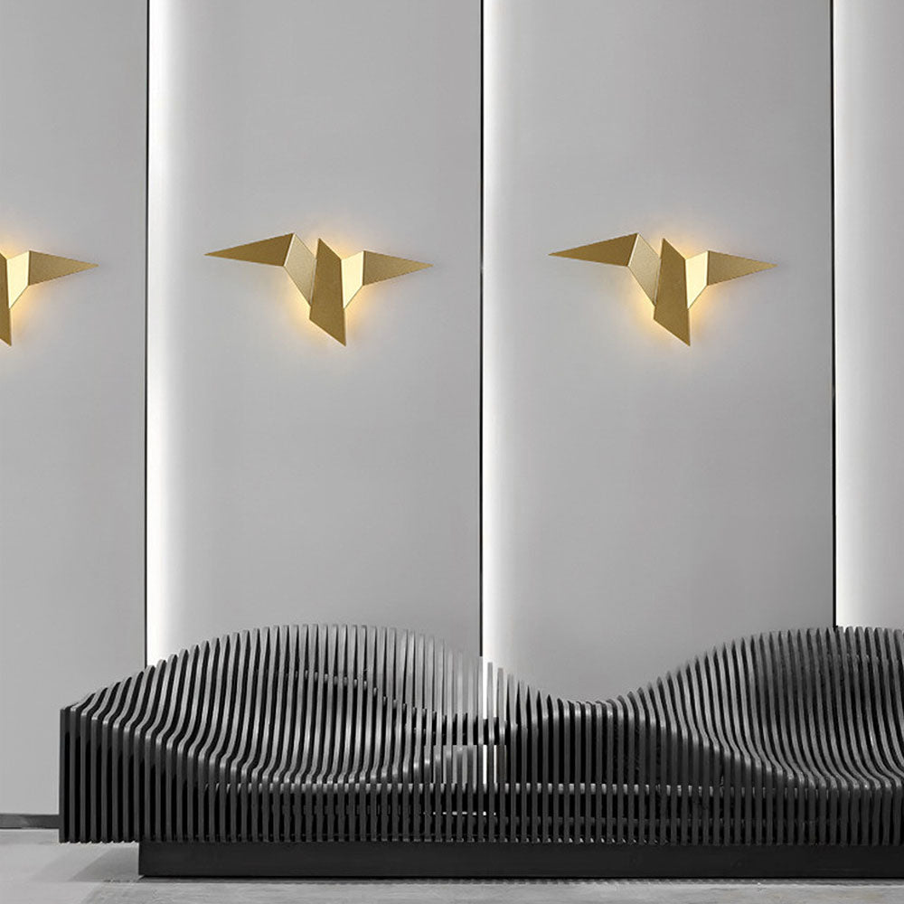 Bird-Shaped Wall Lamp by Creative Iron - An Artistic Touch for Your Interior