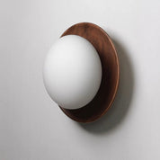 Wall Lamp in Natural White Wood - Simple and Elegant Lighting