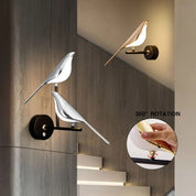 WingSpan - Bird Wall Lamp 360° Rotatable