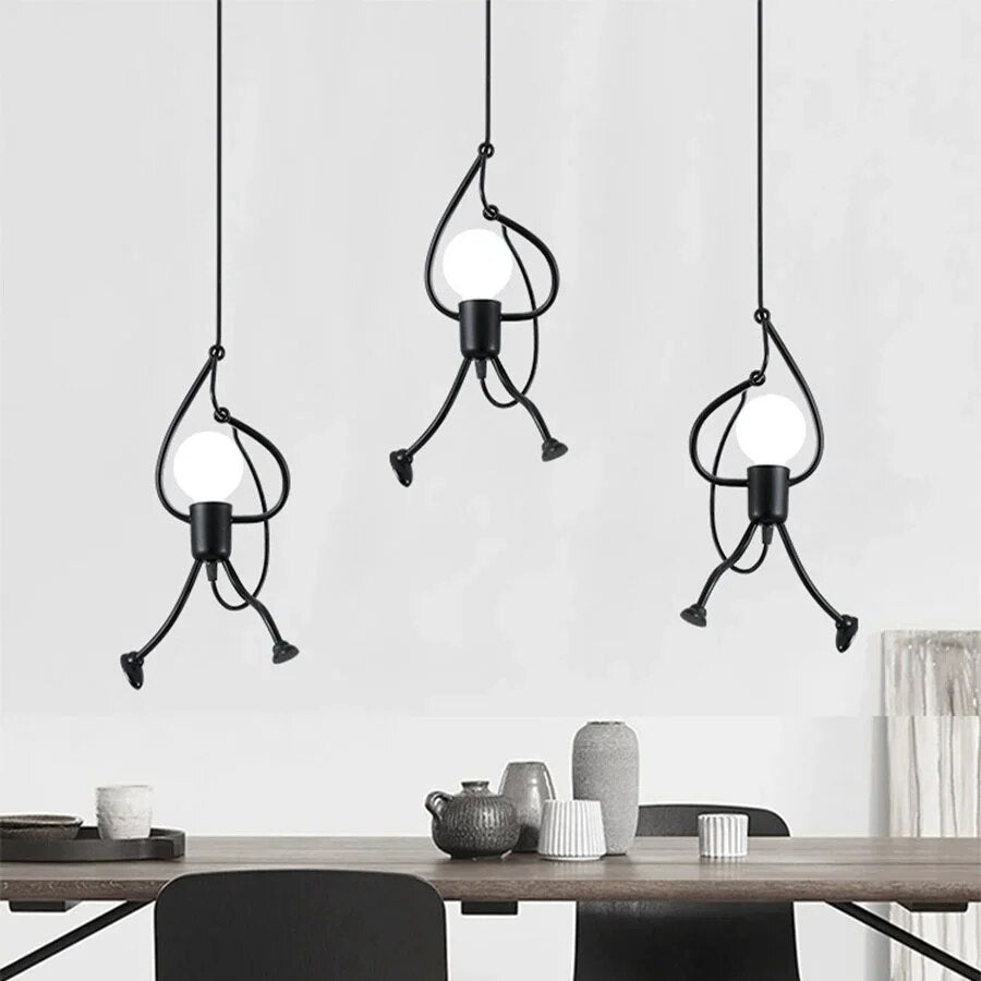 BrightHero - Retro Wall Lamp Iron Man for a Striking Interior