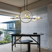 LumiereSpherique - Artistic Glass Chandelier