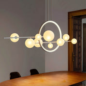 LumiereSpherique - Artistic Glass Chandelier
